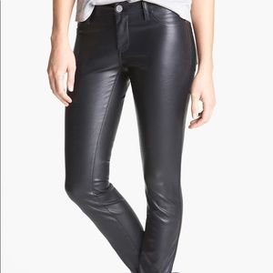 BLANKNYC NWOT Black Vegan Leather Skinny Jeans
